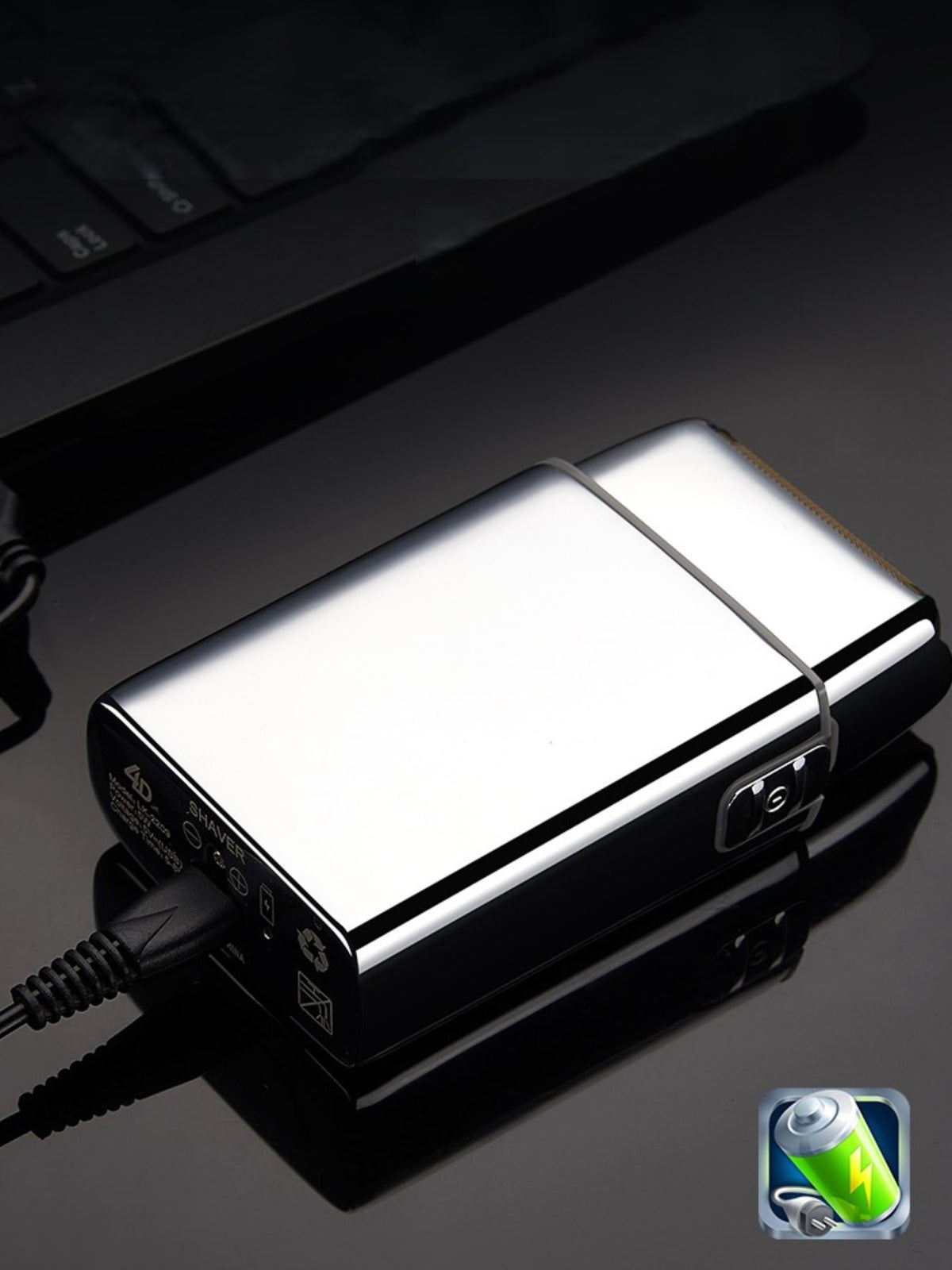Foil shaver pop up trimmer detail