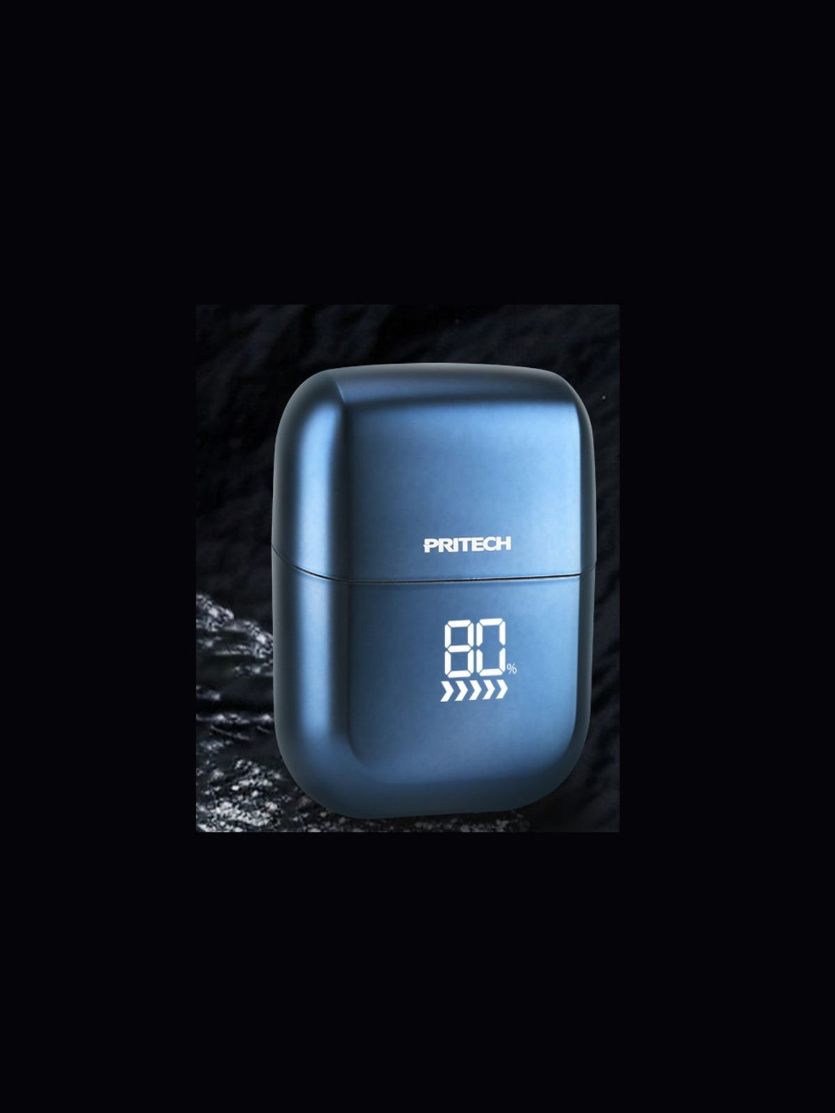 Portable shaver with charging cable