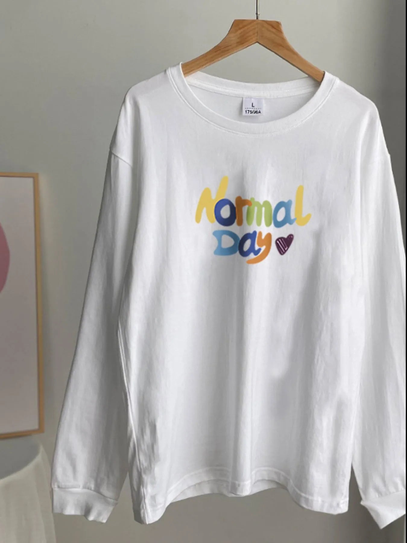 Normal Day Long Sleeve T-Shirt - Fashorio