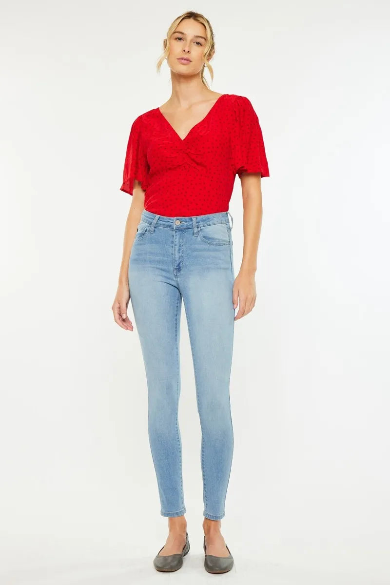 Kancan High Rise Super Skinny Jeans - Fashorio