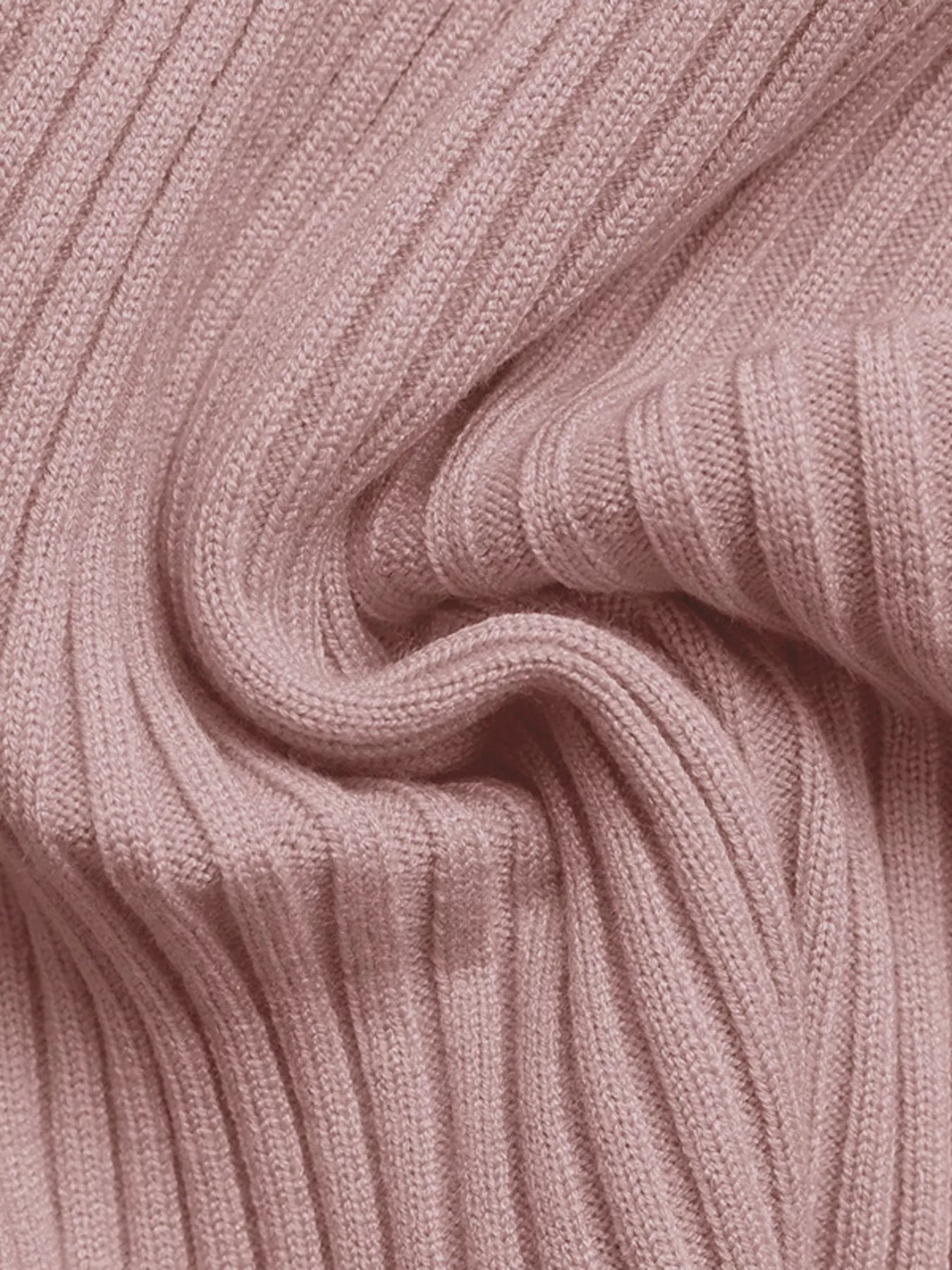 Ribbed Knit Square Neck Bodycon Sweater Dress - Fashorio