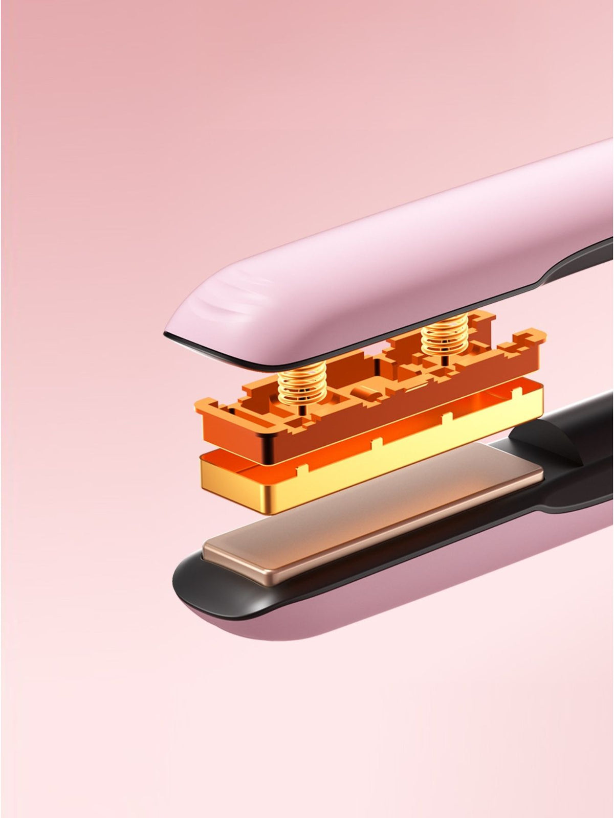 Straightener shown in black