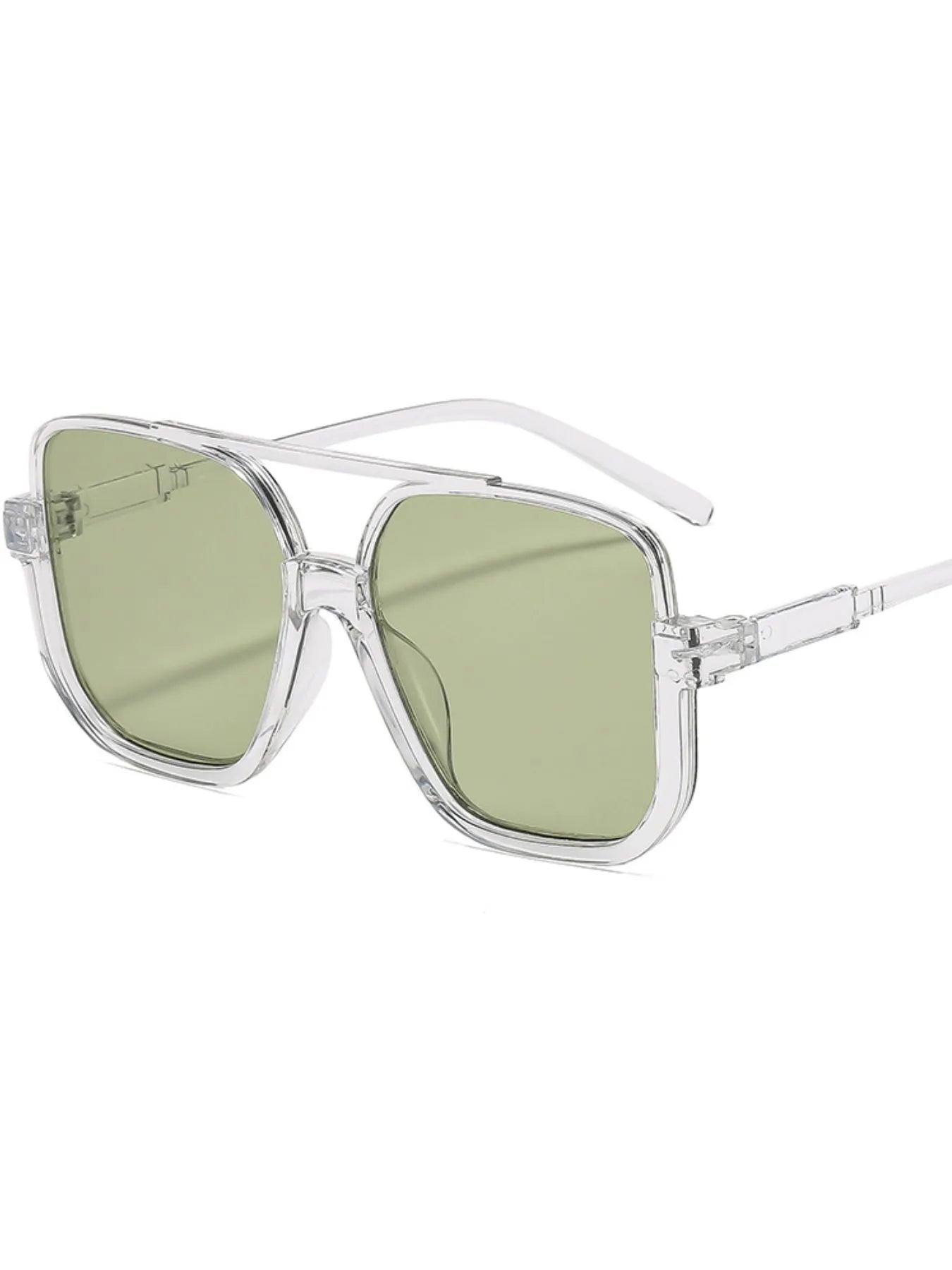 Oversized Square Frame Fashion Sunglasses styleE One Size - Fashorio