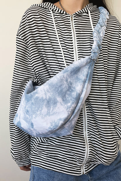 Tie-Dye Canvas Sling Bag - Fashorio