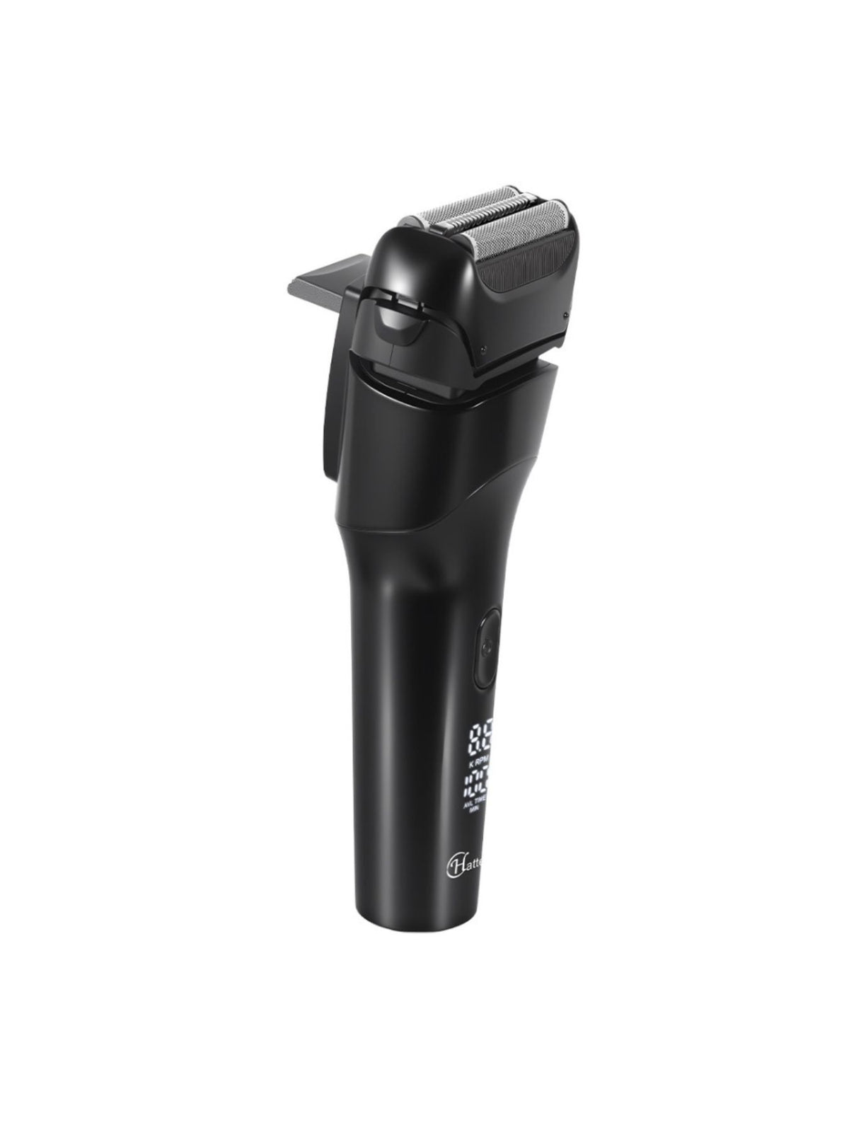 LED display electric shaver detail