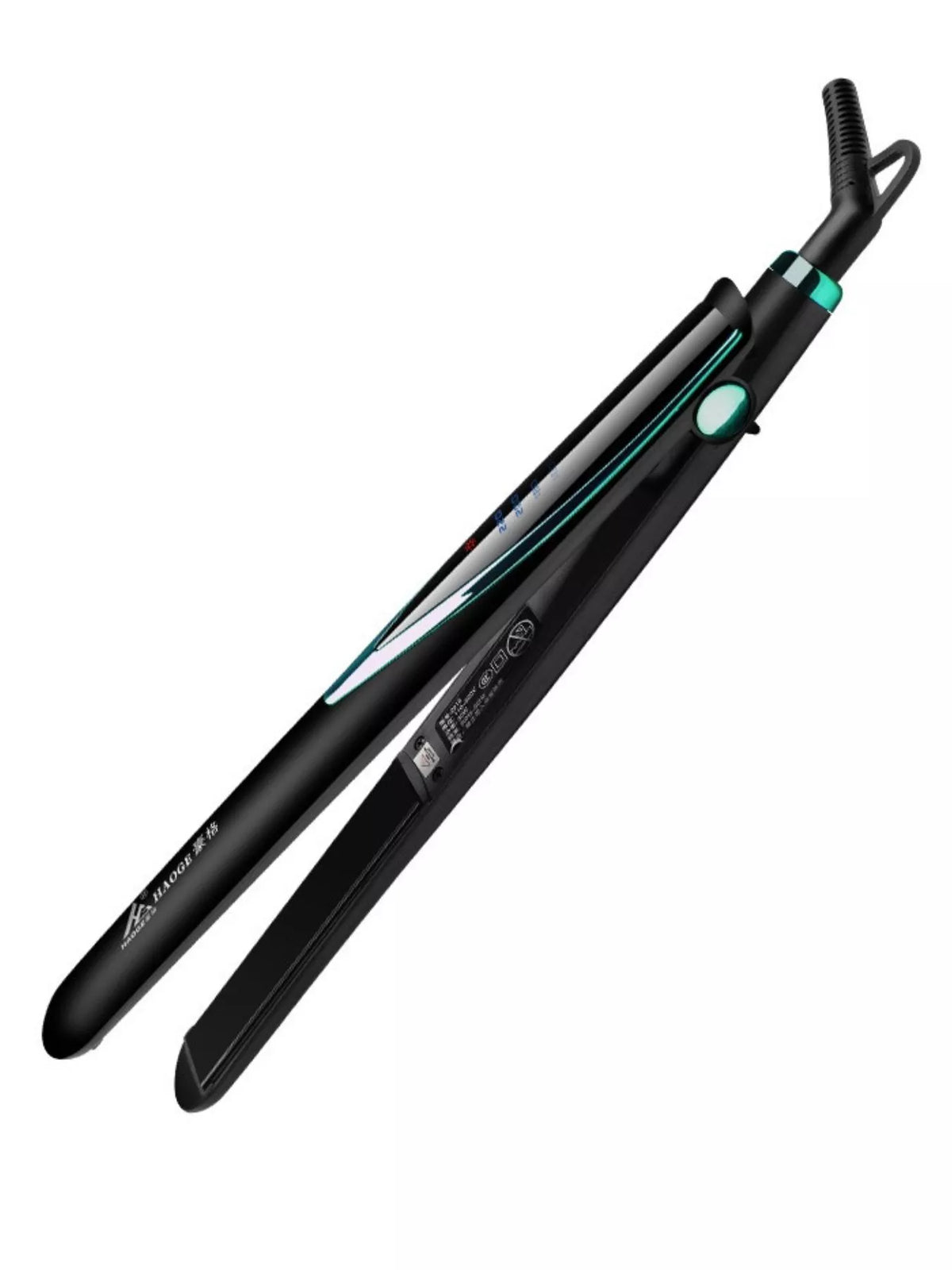 2 in 1 styler in red violet and dark green