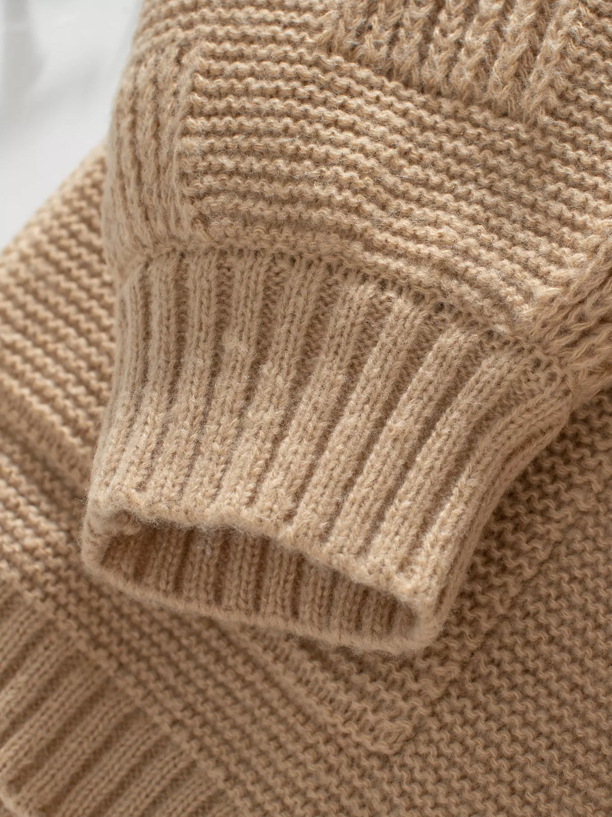 textured knit open front cardigan full length view