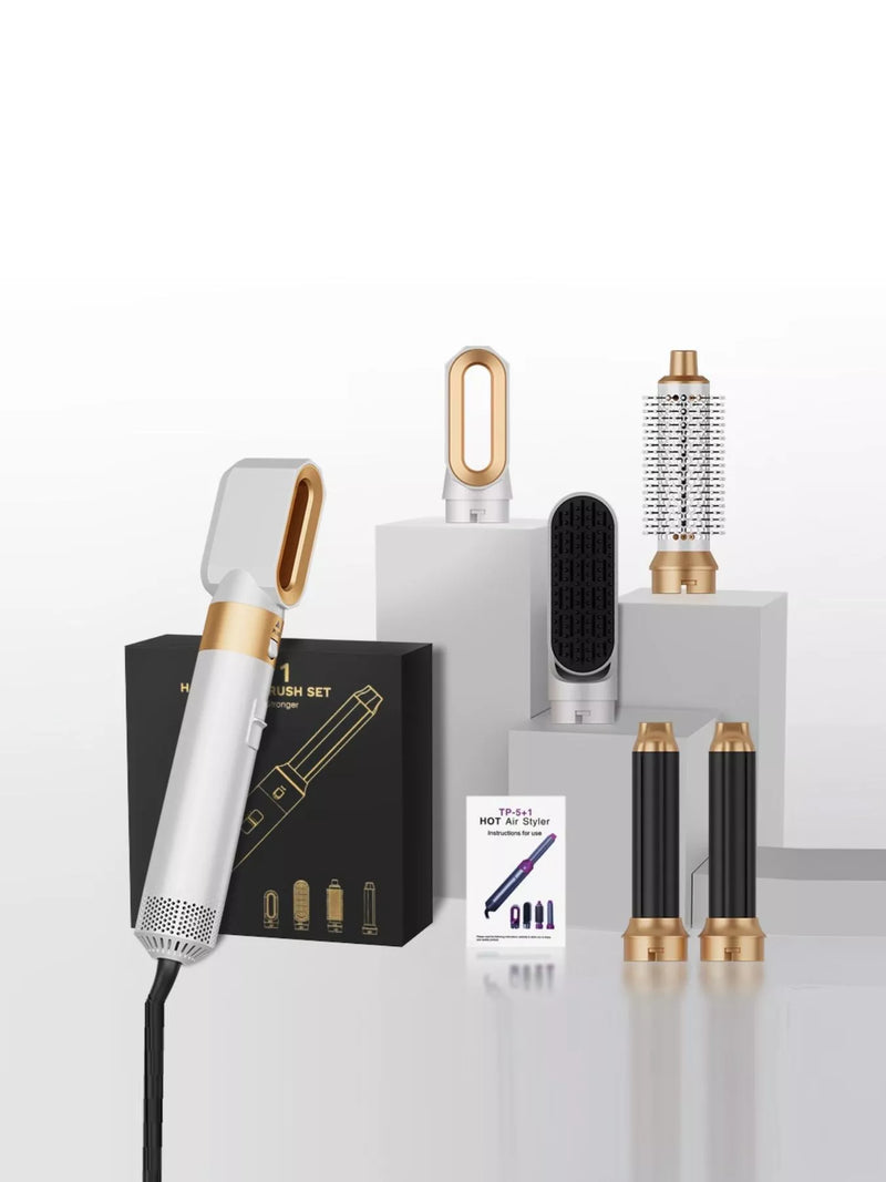 5 in 1 interchangeable hot air brush main view