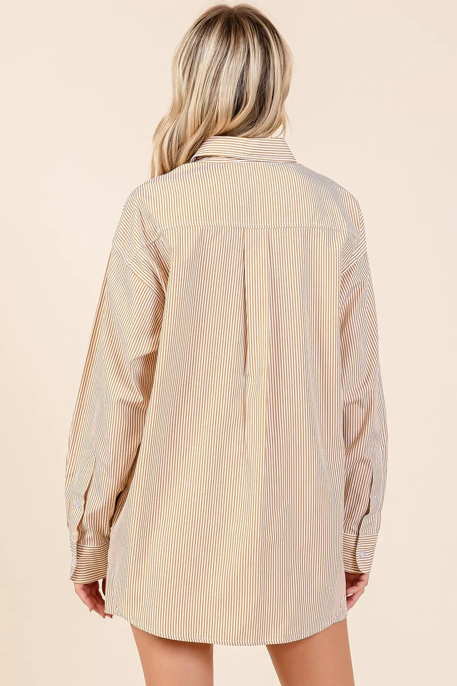 Mittoshop Striped Shirt and Shorts Set - Fashorio