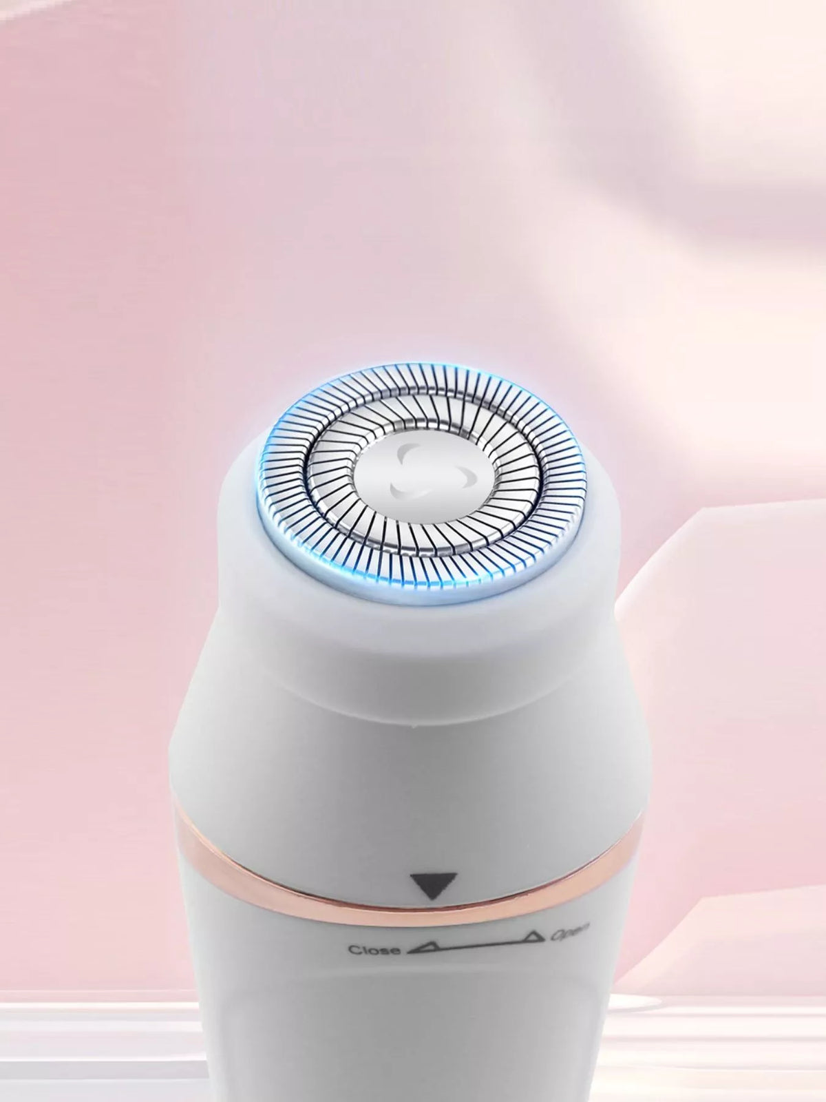 Hair remover with interchangeable heads