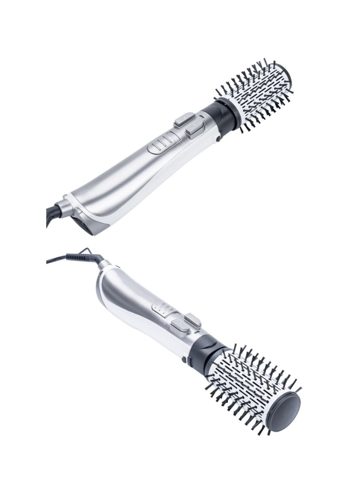 Styling brush barrel close up