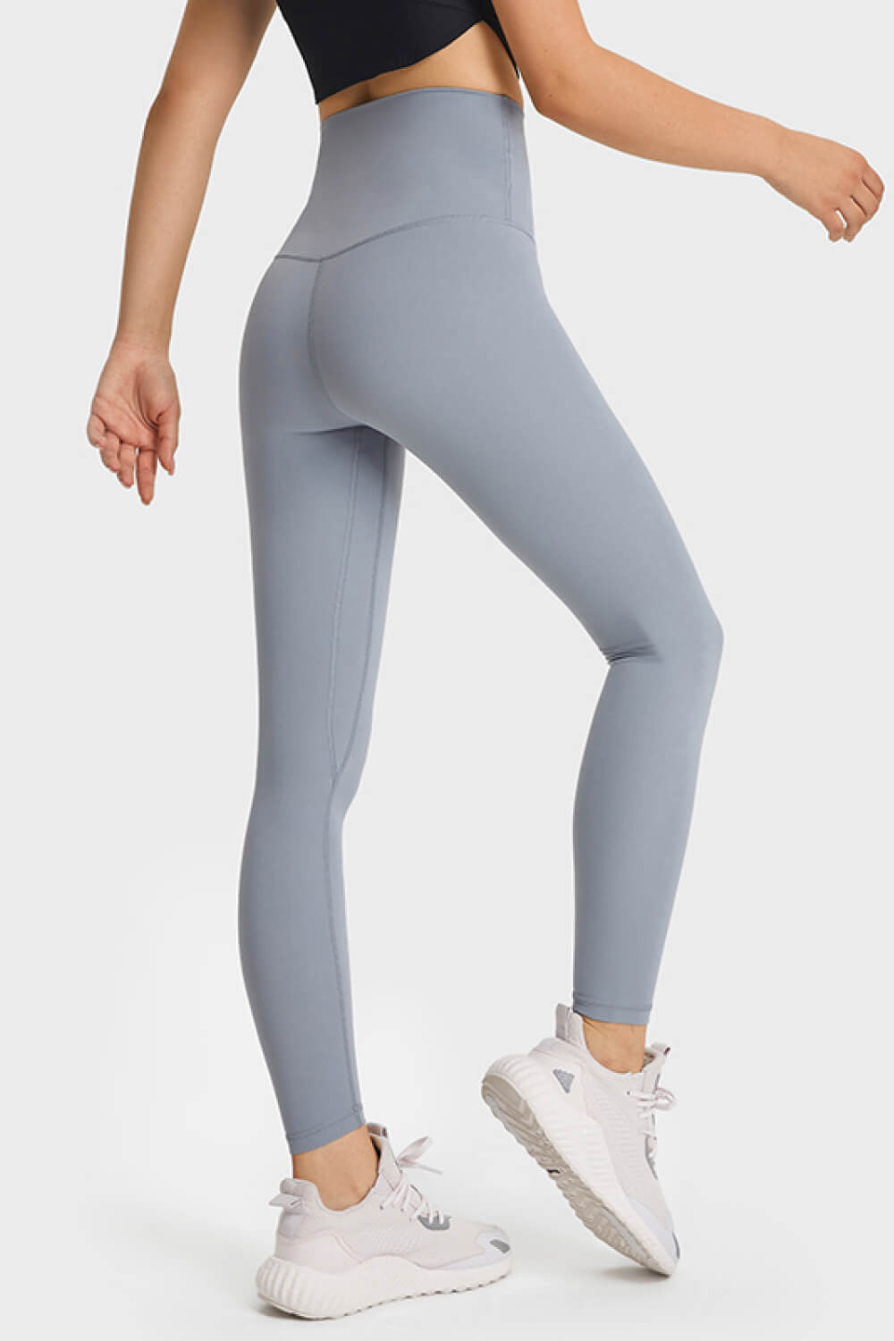 Ultra Soft High Waist Leggings styled with sneakers