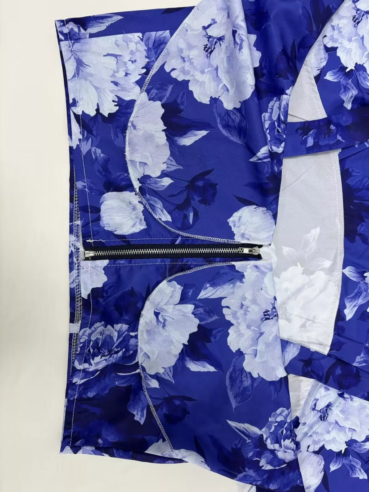 Coordinated floral skirt set angle