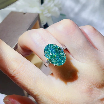 5 Carat Moissanite 925 Sterling Silver Ring - Fashorio
