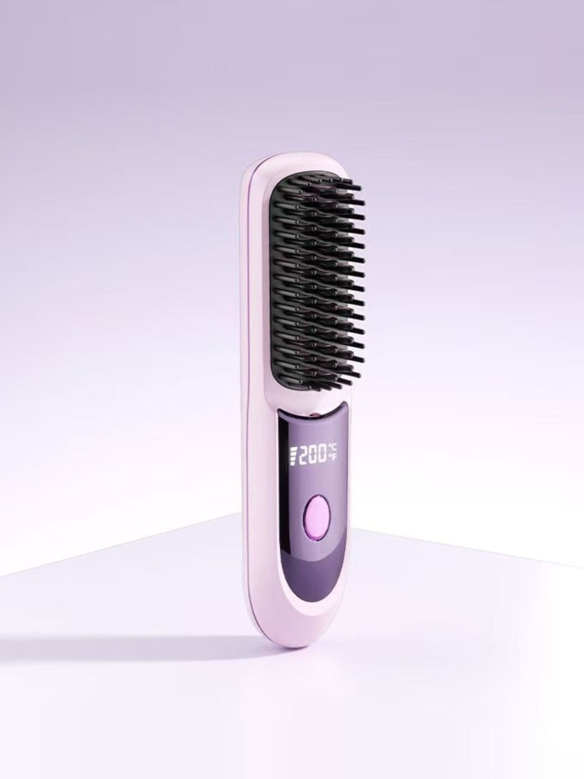 Straightening comb power button detail