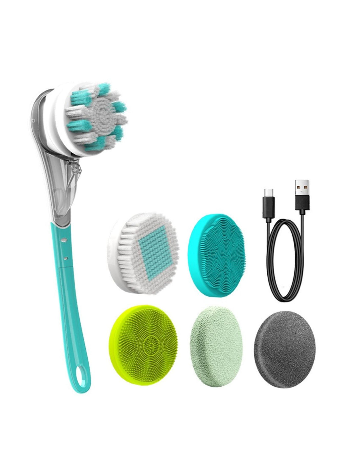 Body brush side profile