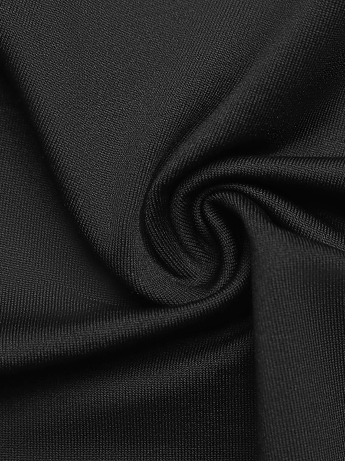 Cowl neck bodysuit shoulder and armhole detail