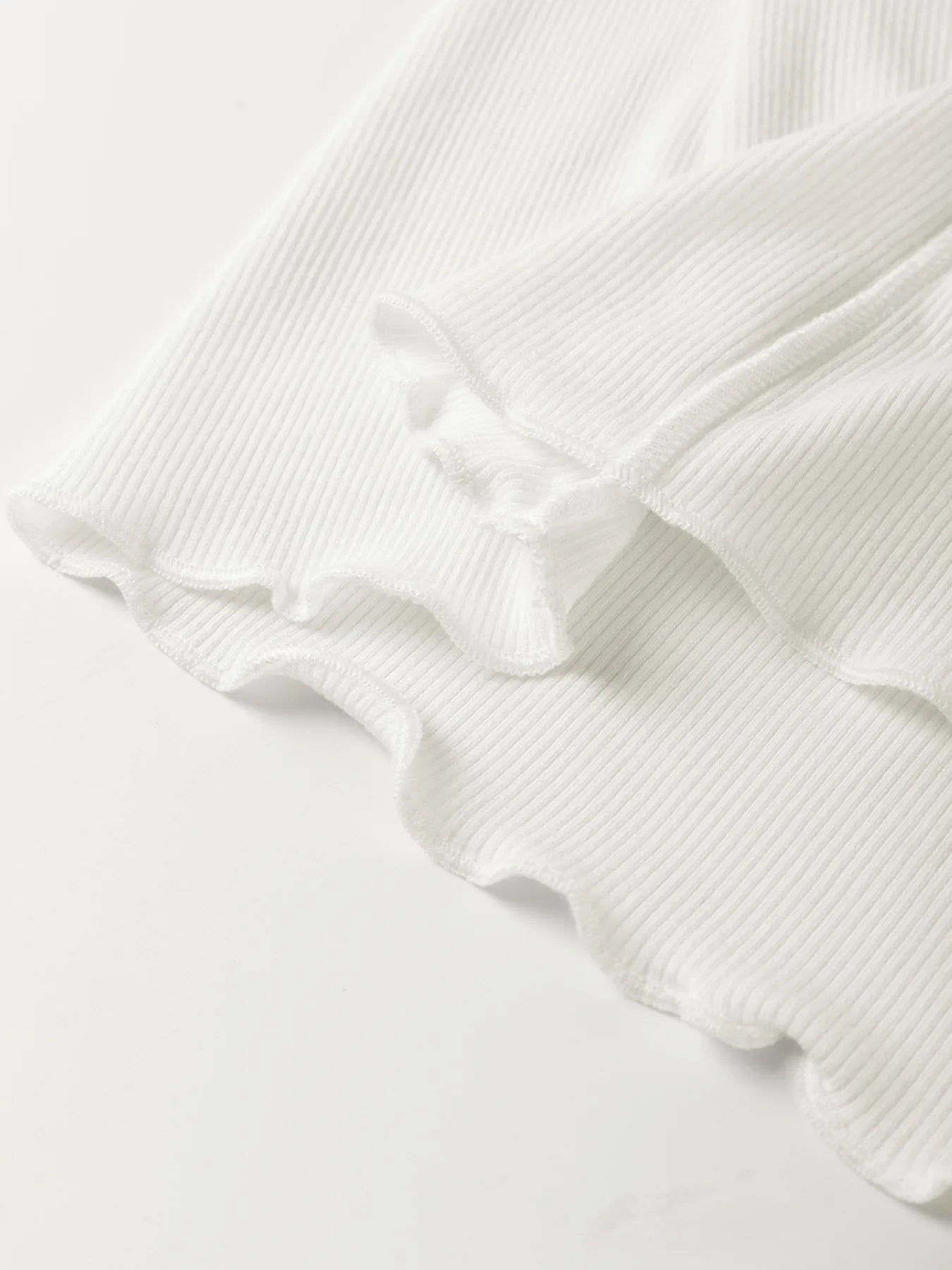 Exposed Seam Slim Fit Long Sleeve Top - Fashorio