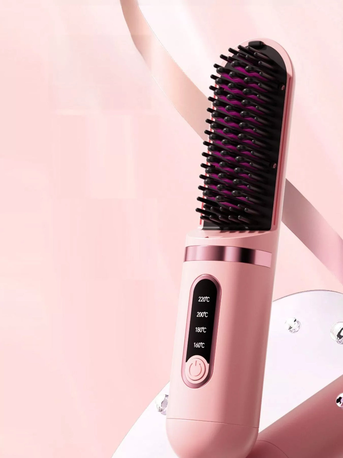 Comb held in hand