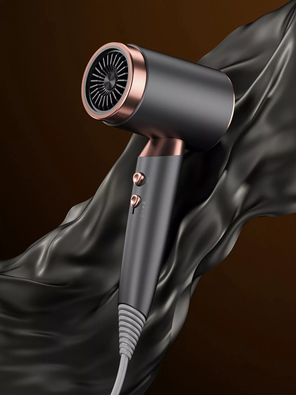 Hair dryer nozzle close up