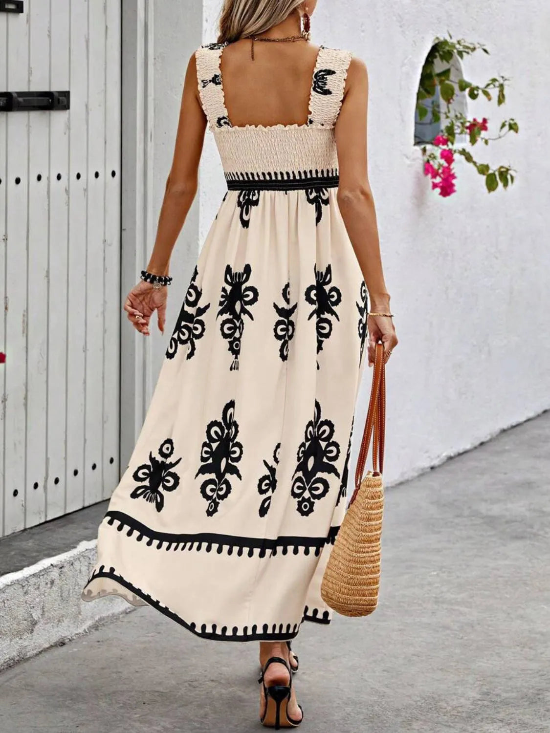 Smocked maxi dress alternate shade