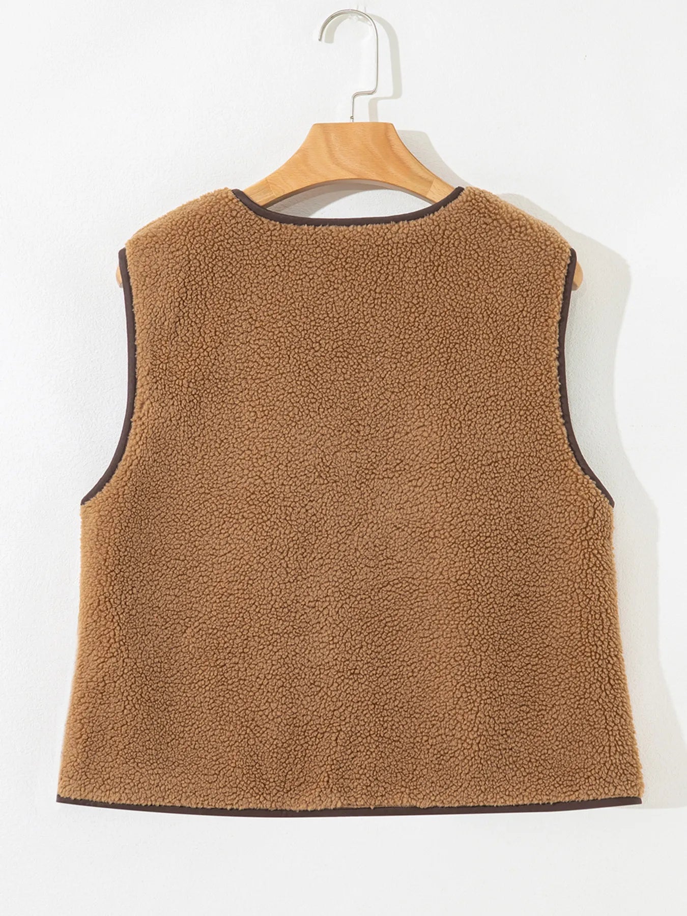 Double Tied Front Vest Coat - Fashorio