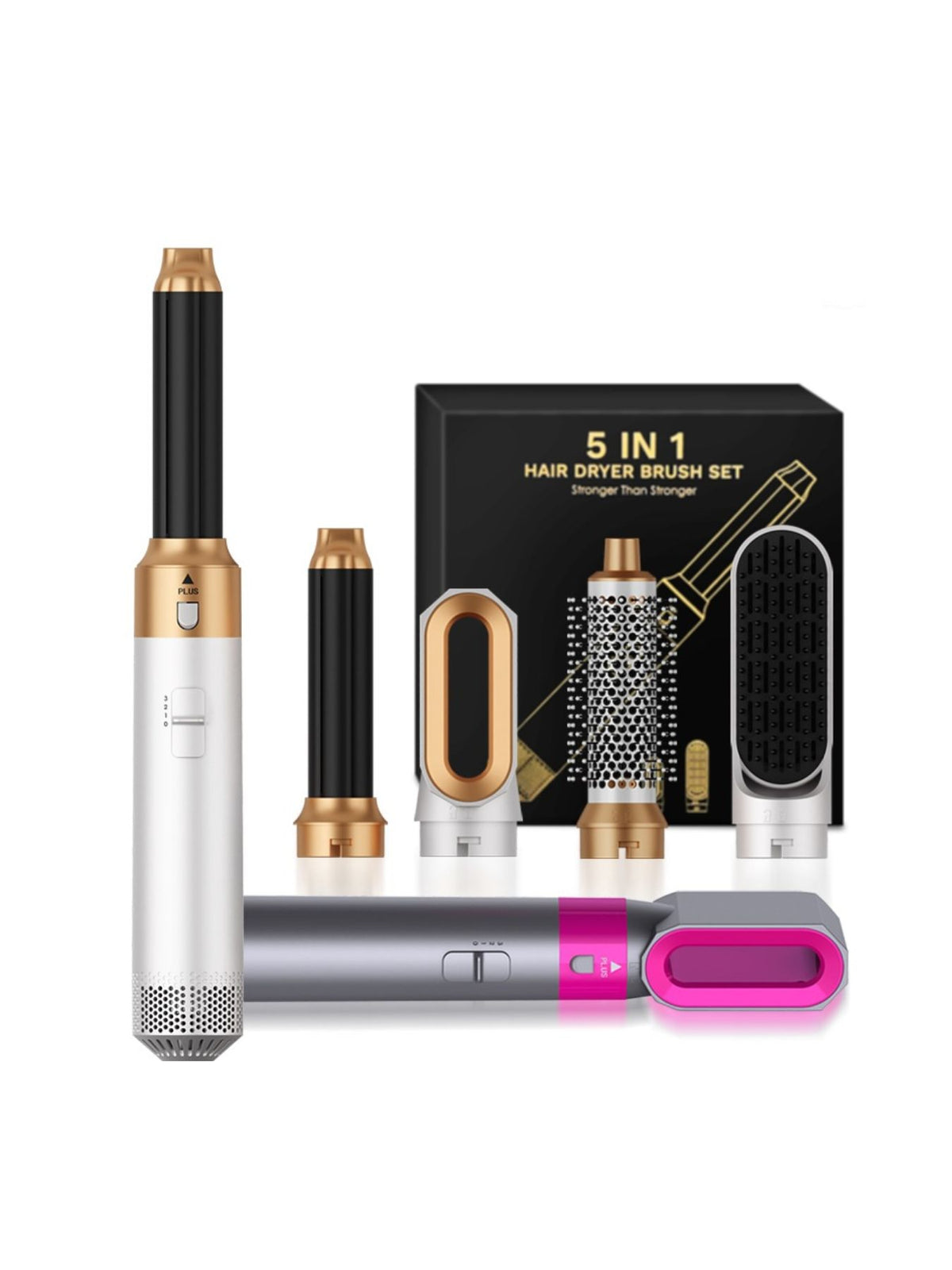 Volumizing brush styling hair