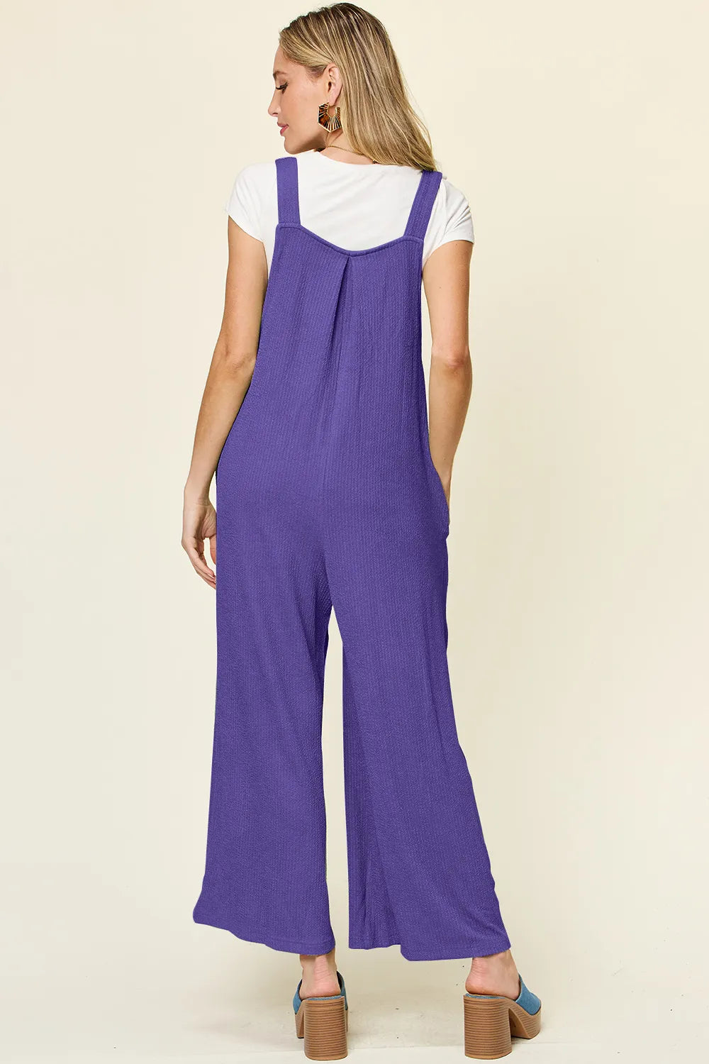 Double Take wide leg overall alternate colour view
