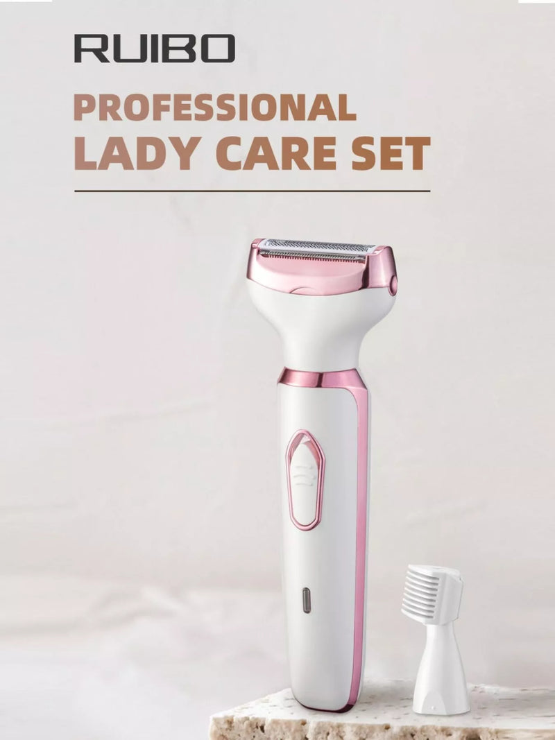 4 in 1 painless hair removal epilator in white