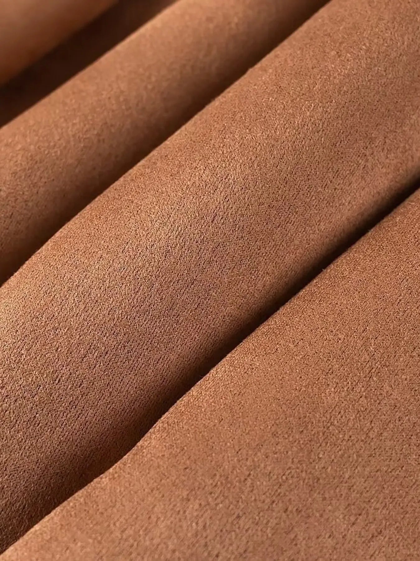 Double-Breasted Lapel Collar Long Coat - Fashorio