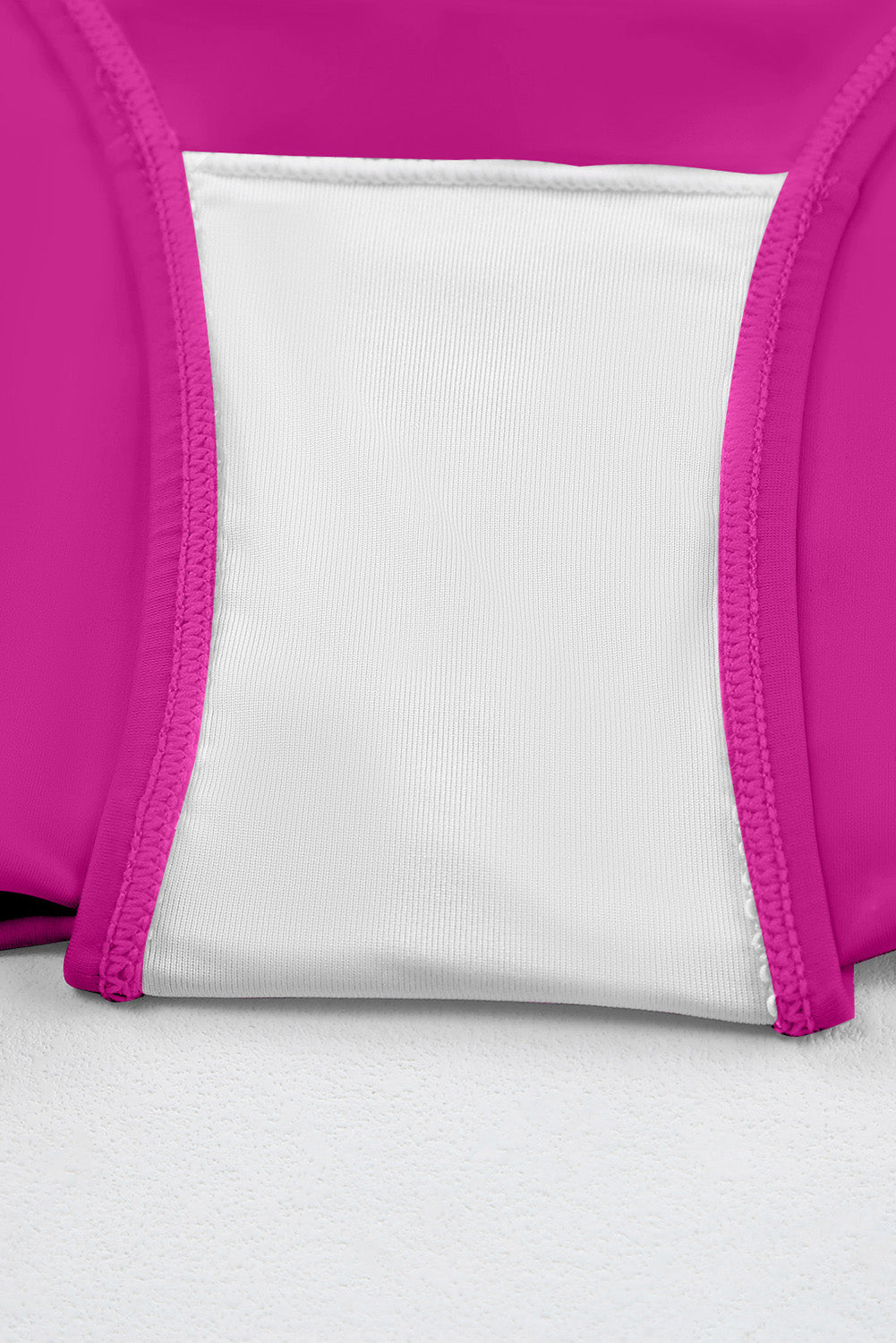 Ruched Slit Tankini Set - Fashorio