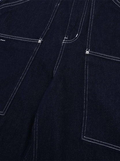 Men's Wash Cargo Denim Shorts - Fashorio