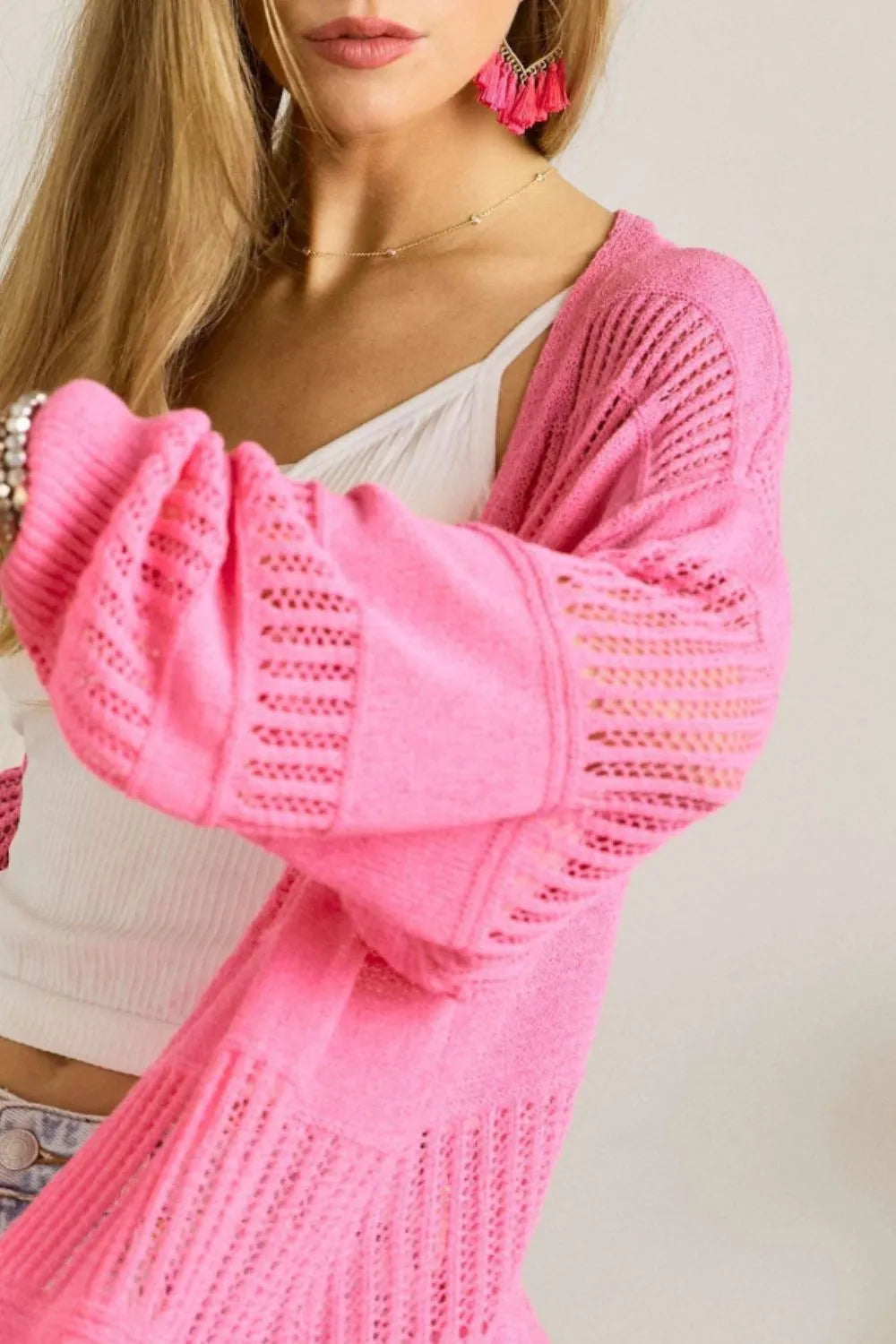ADORA Lightweight Sweater Knit Cardigan - Fashorio