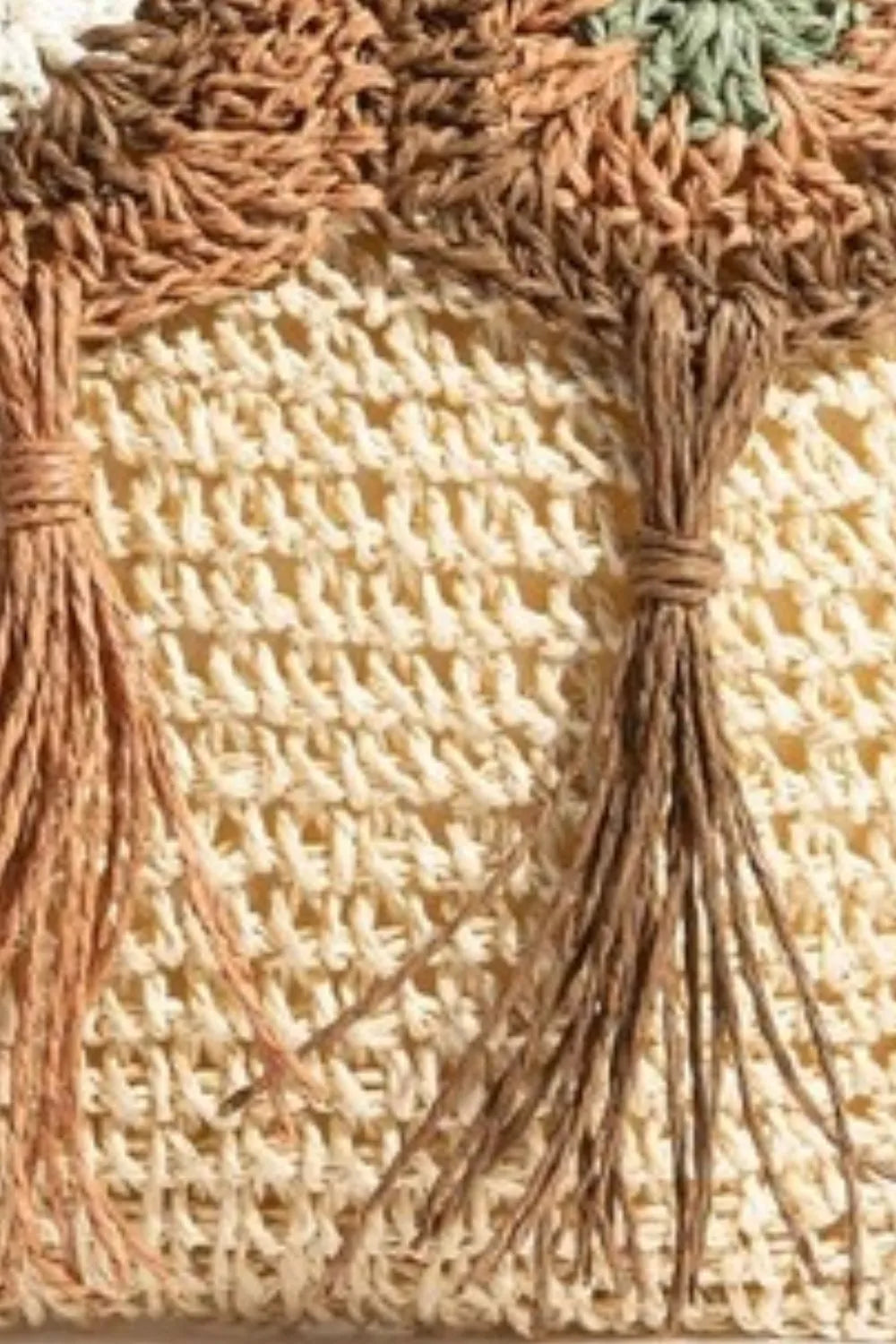 Intricate Tassel Braided Crossbody Bag side view