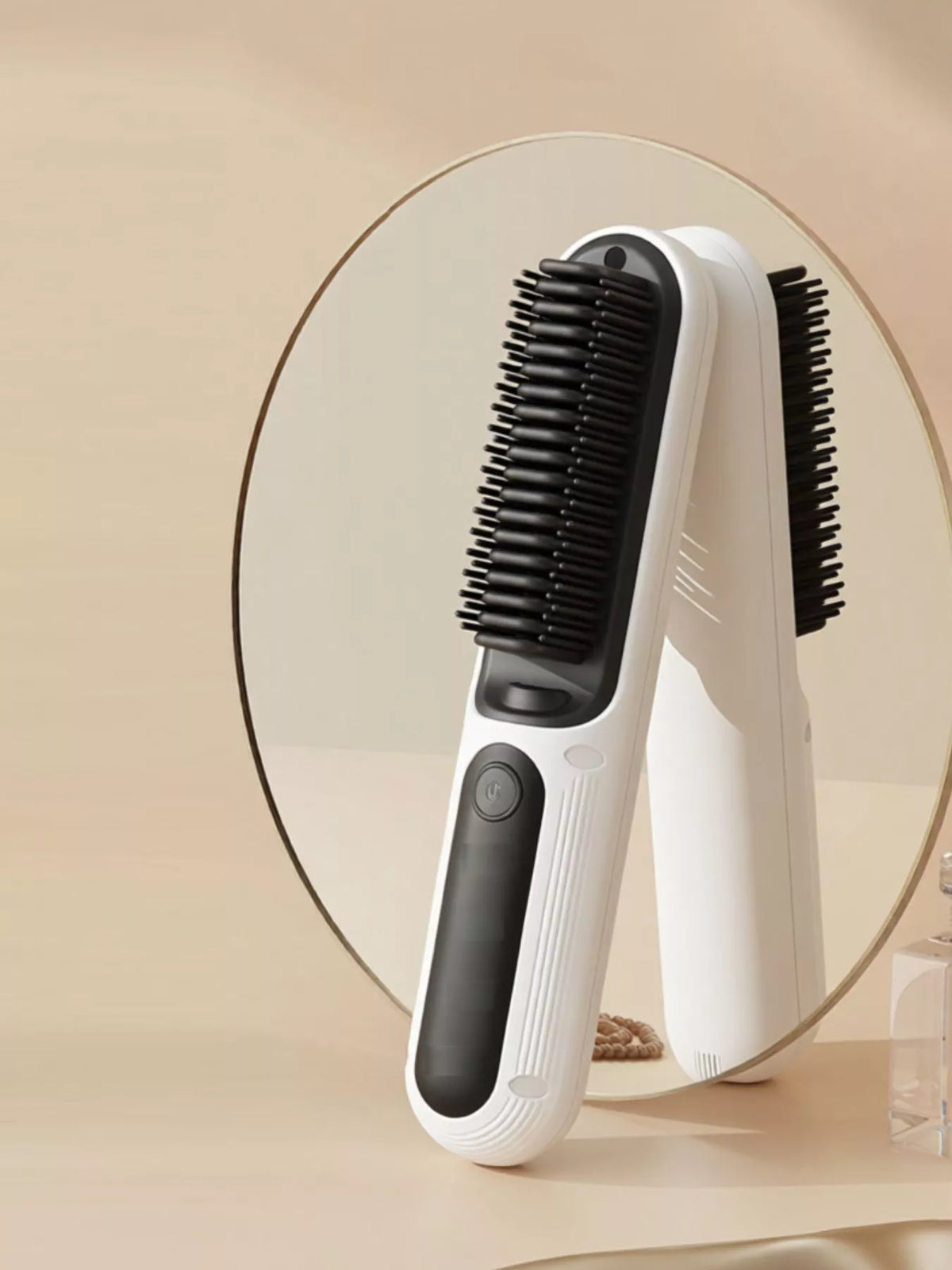 Straightening comb controls and display