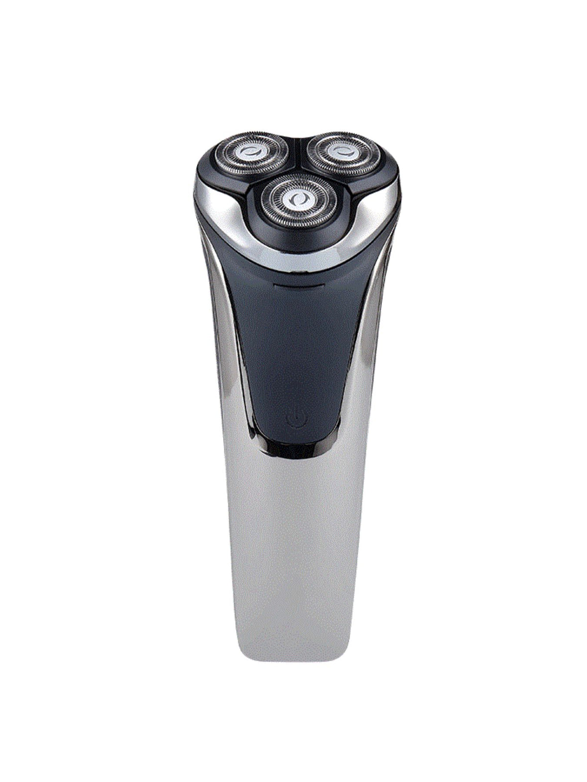 Rotary shaver floating heads close up