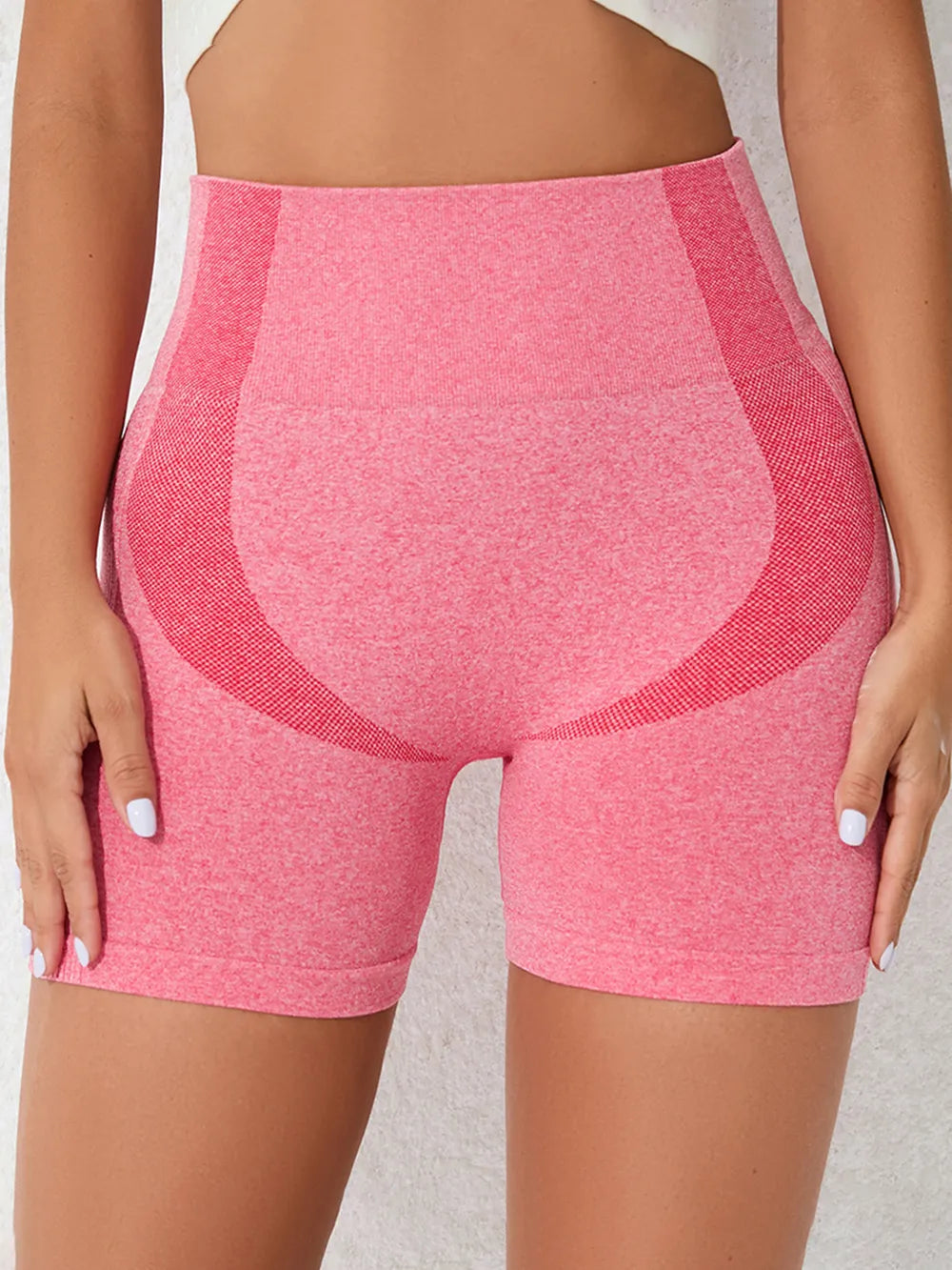 High Waist Active Shorts - Fashorio
