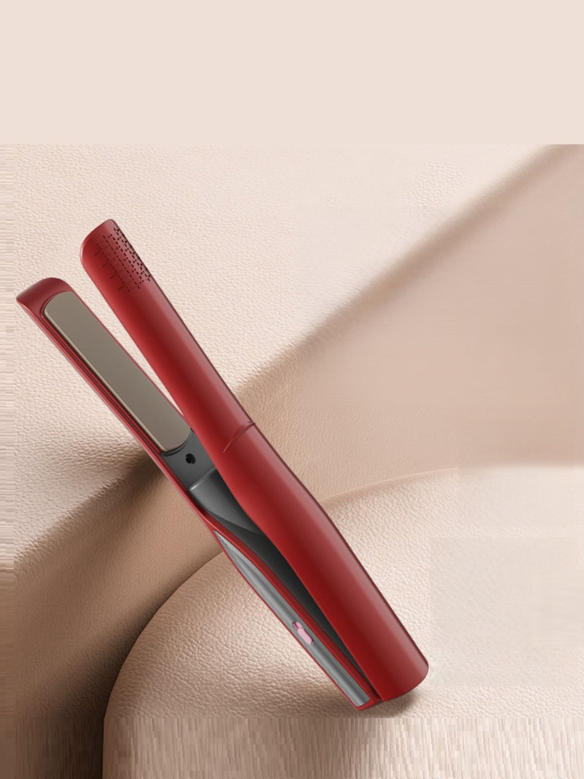 Straightener power button detail