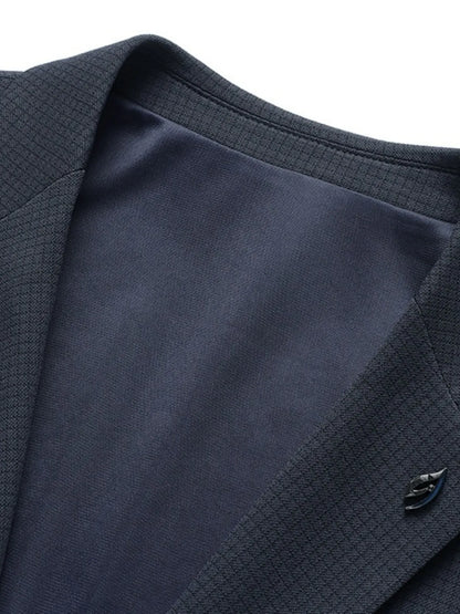 Men's Lapel Collar Long Sleeve Blazer - Fashorio