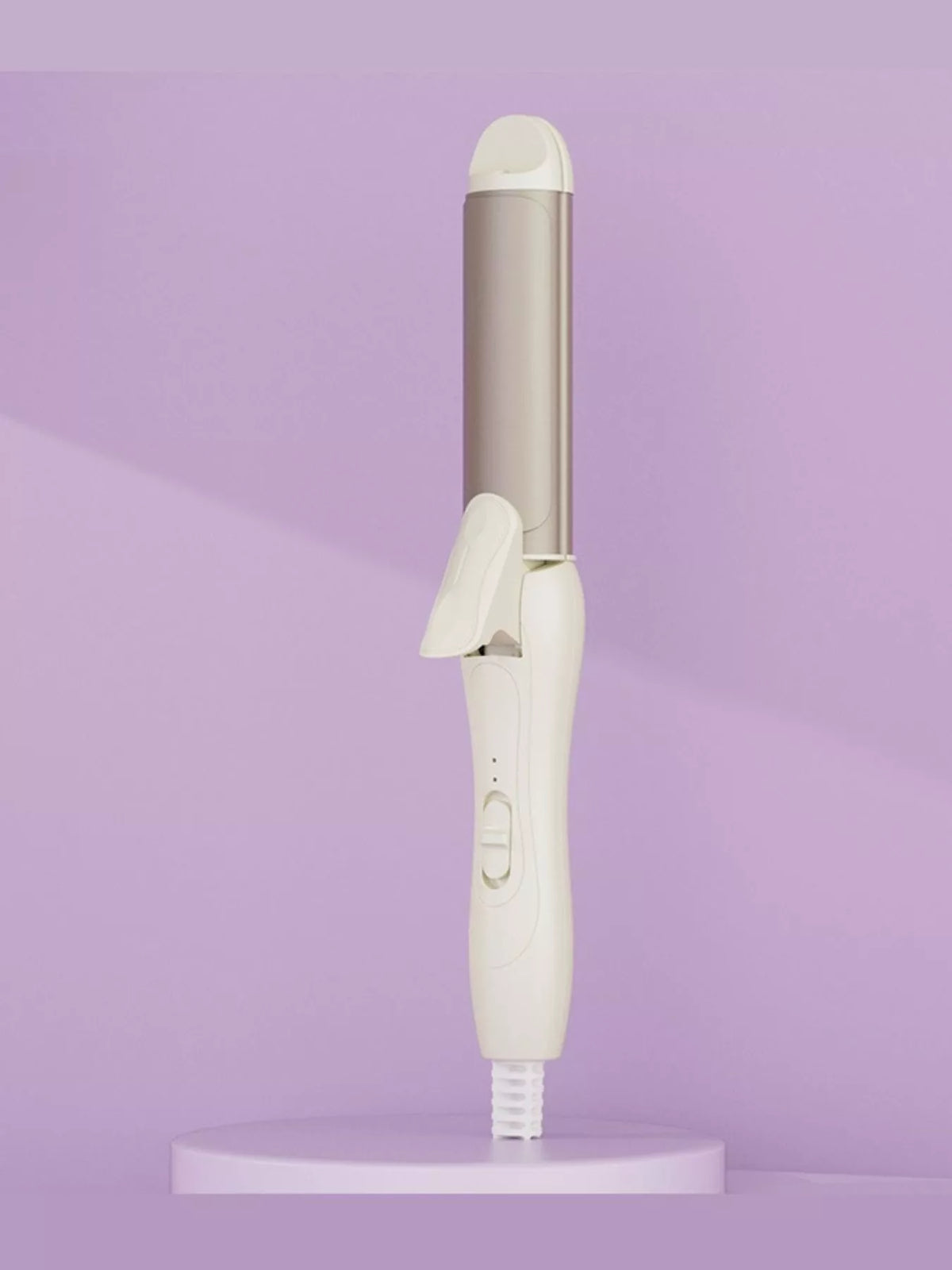 Curling iron controls detail