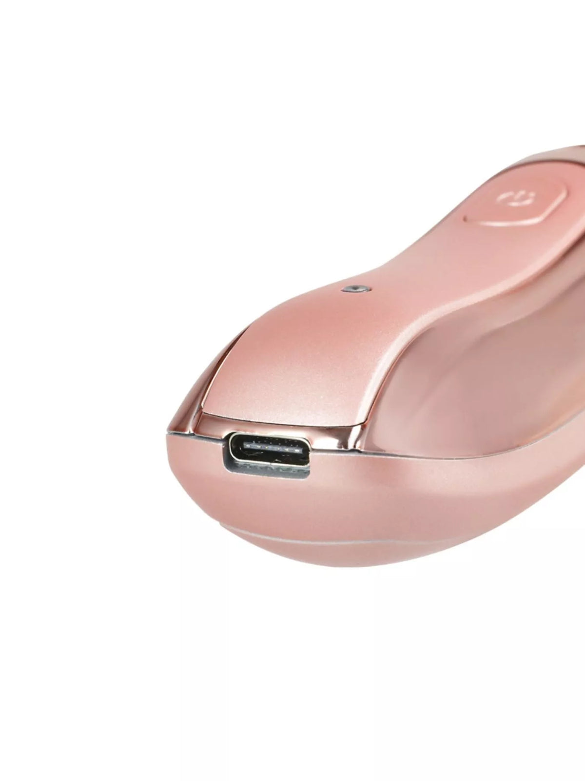 Rechargeable epilator head close up