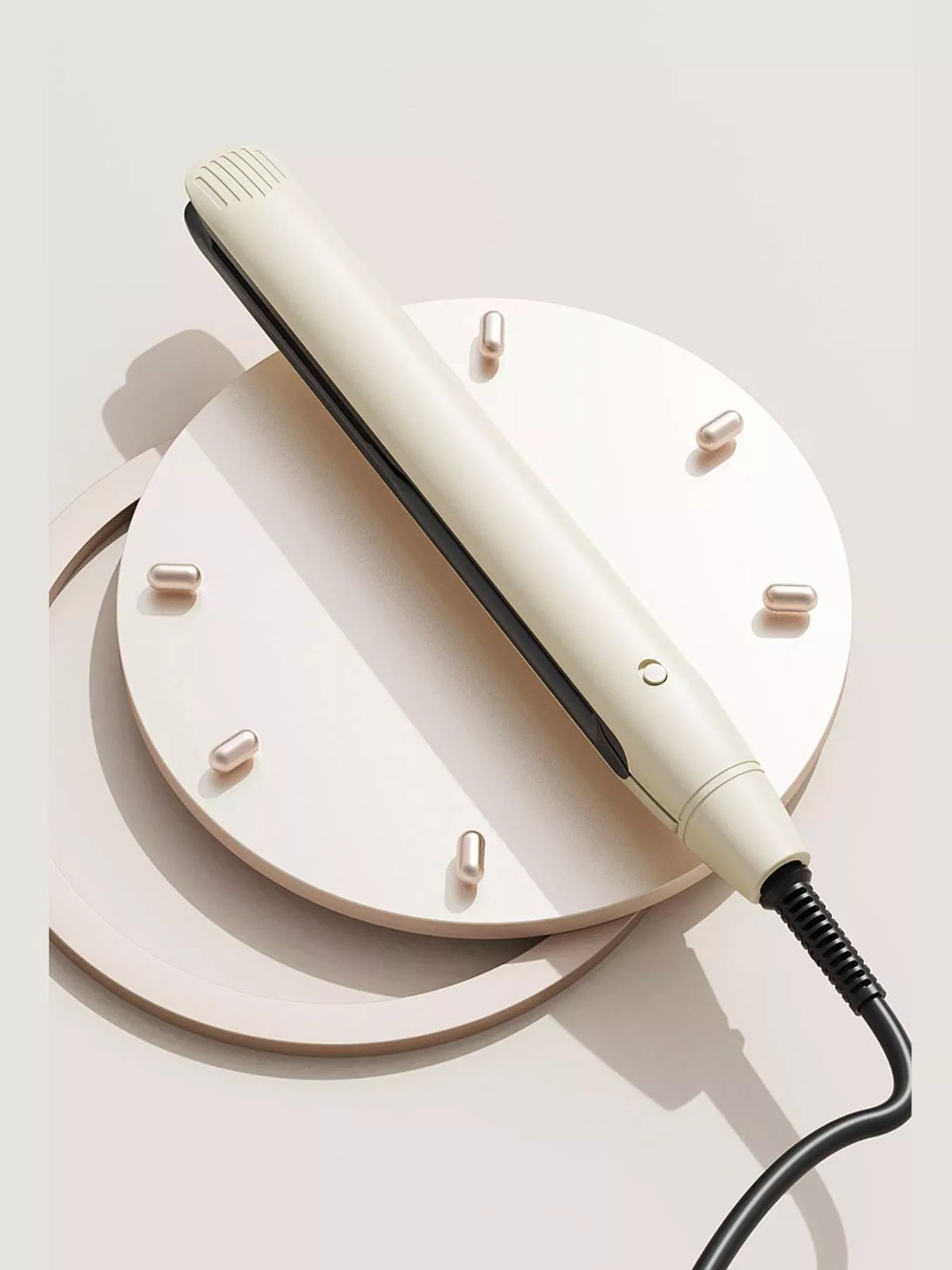 Hair straightener side profile