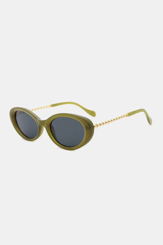 Polycarbonate Frame Cat-Eye Sunglasses - Fashorio