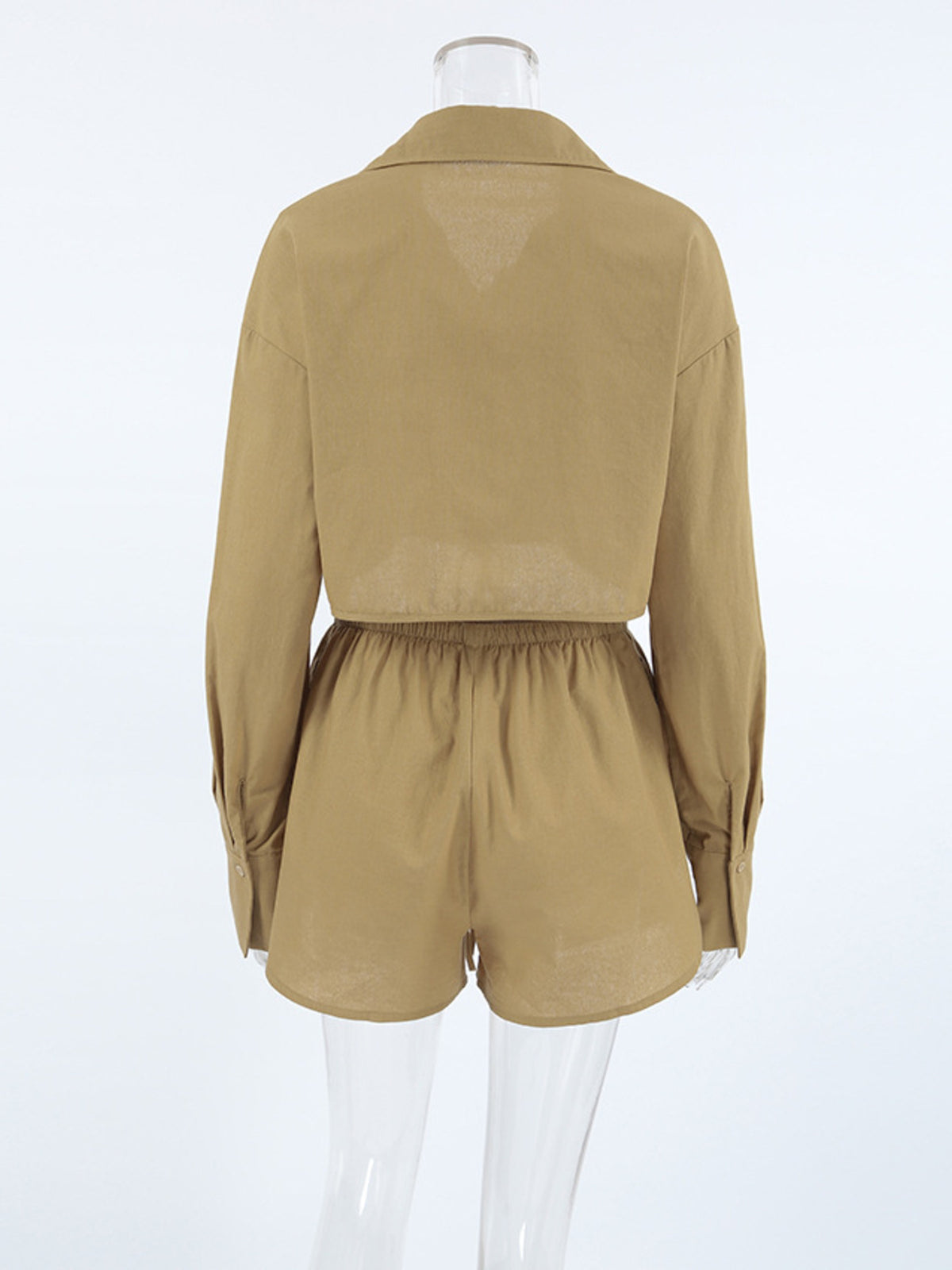 Long Sleeve Top and Shorts Set, view 10