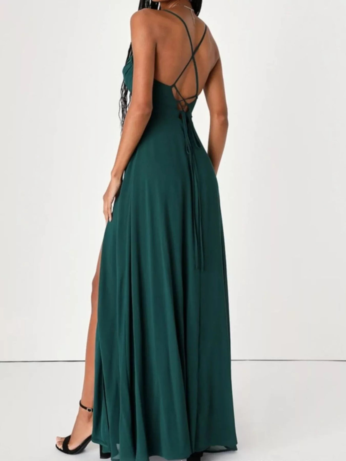 Crisscross back maxi dress, alternate colourway view 3