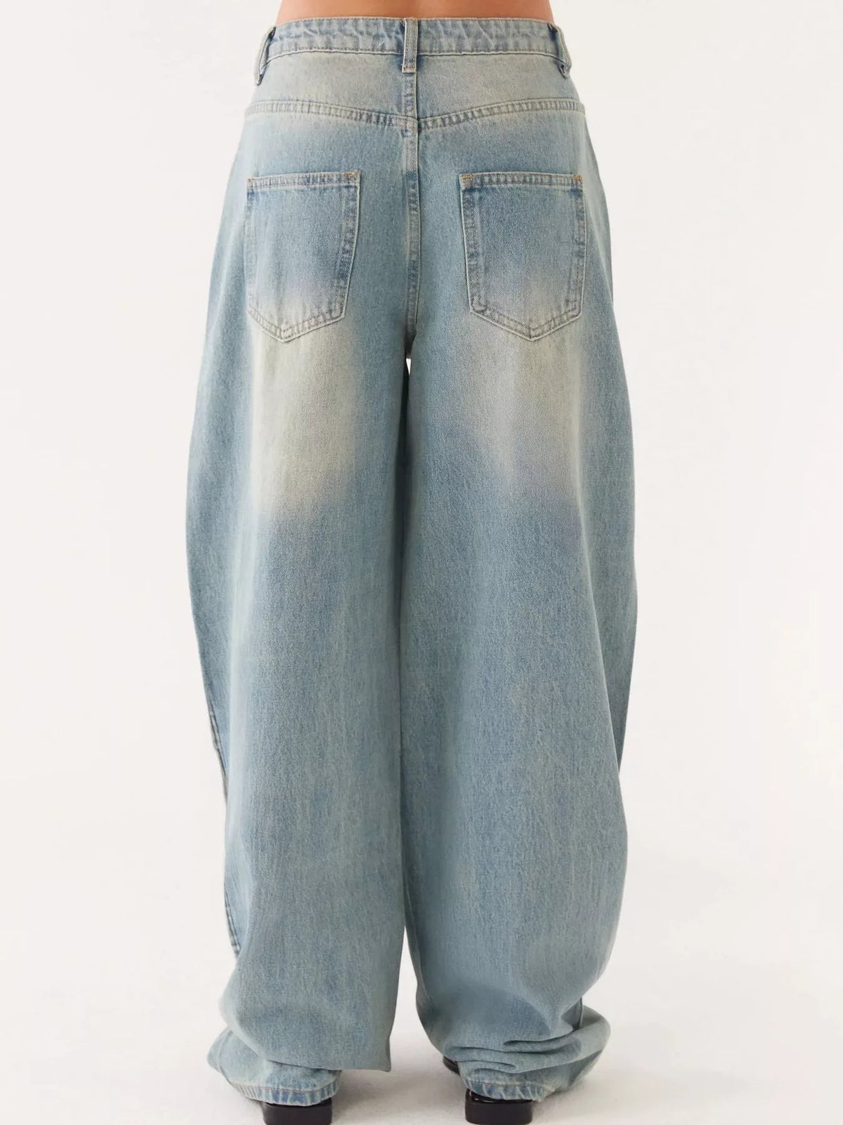 Denim jacket and jeans two piece set overview