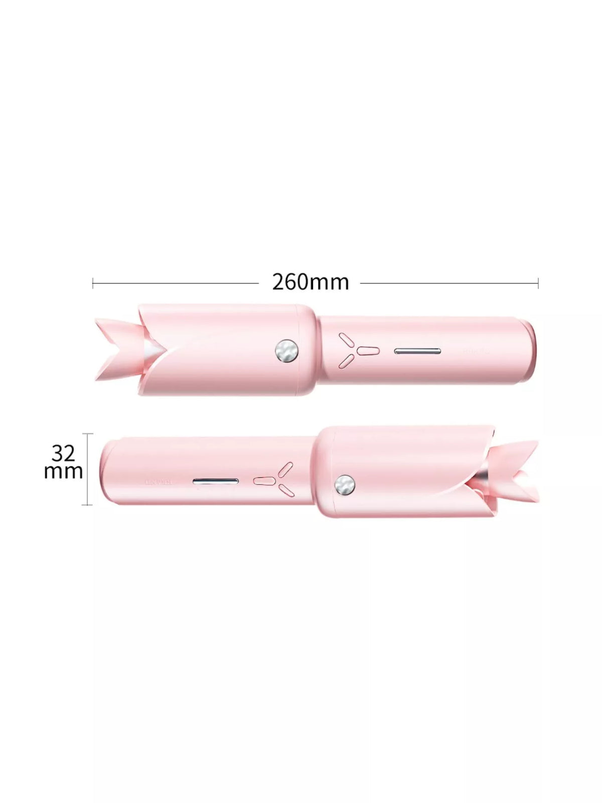 Portable curler held in hand
