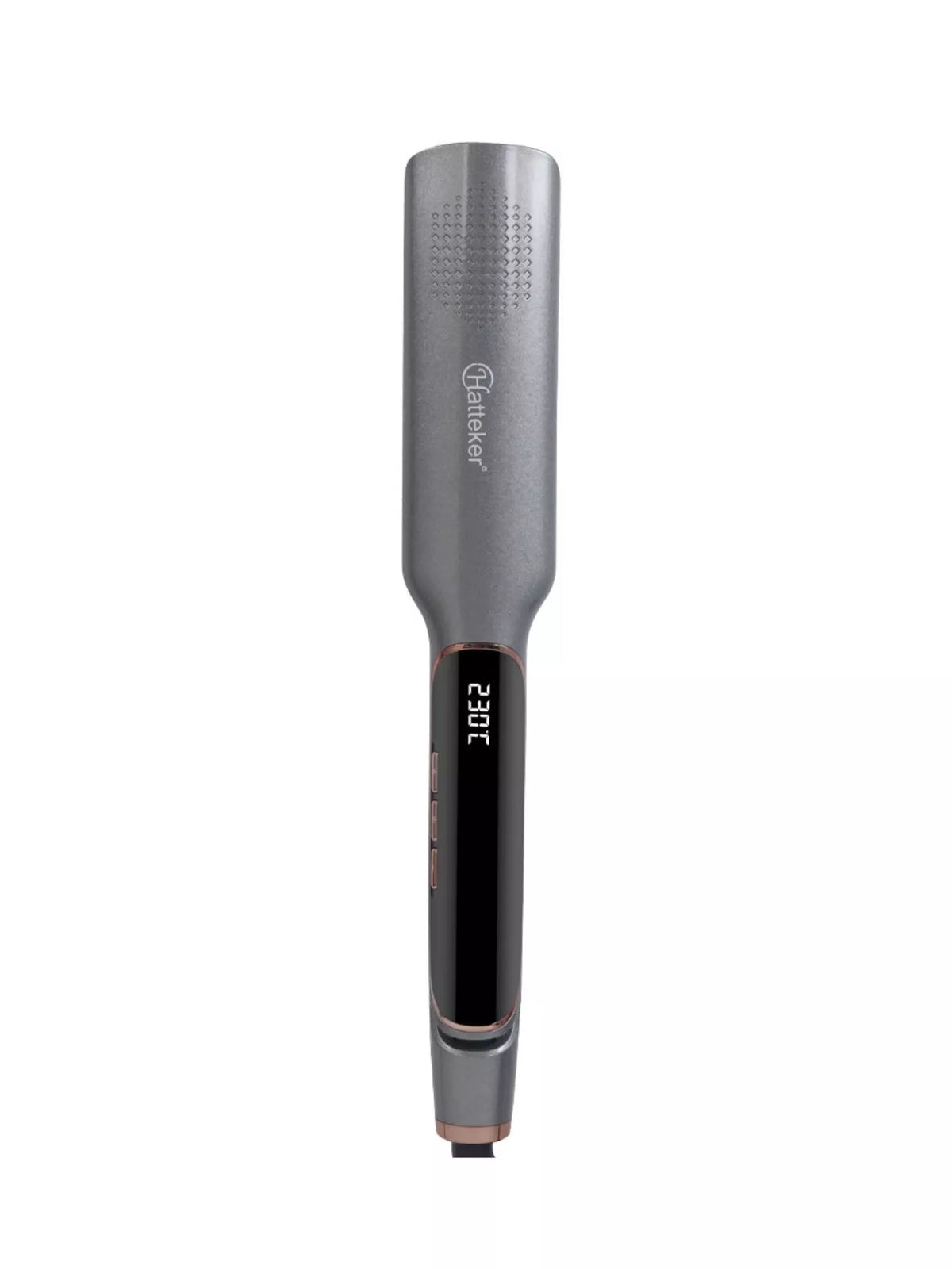 Hair iron plates open view