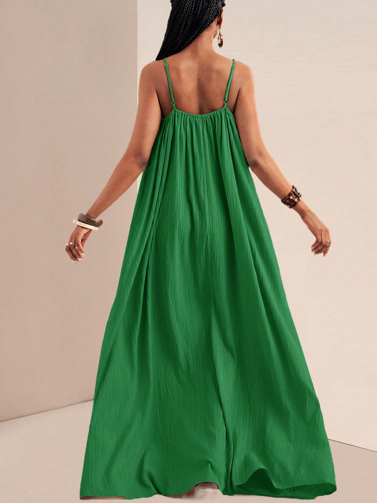 Maxi dress alternate color three quarter view