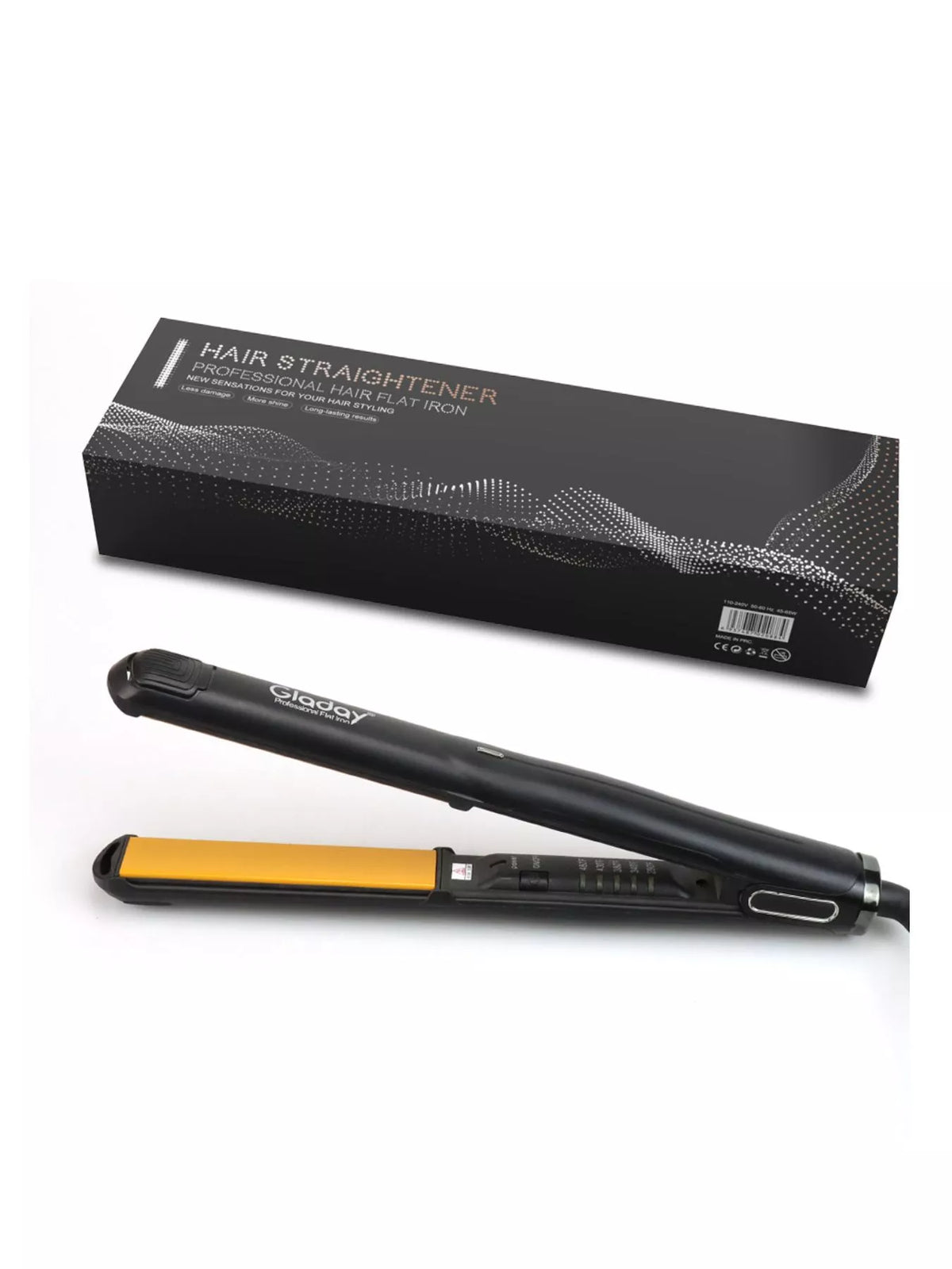 Hair straightener power cord detail